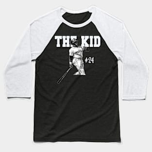 Ken Griffey Jr The Kid Basketball Legend Signature Vintage Retro 80s 90s Bootleg Baseball T-Shirt